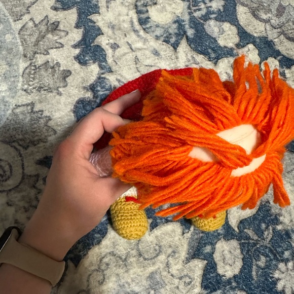 Vintage crochet watermelon doll - Picture 5 of 7